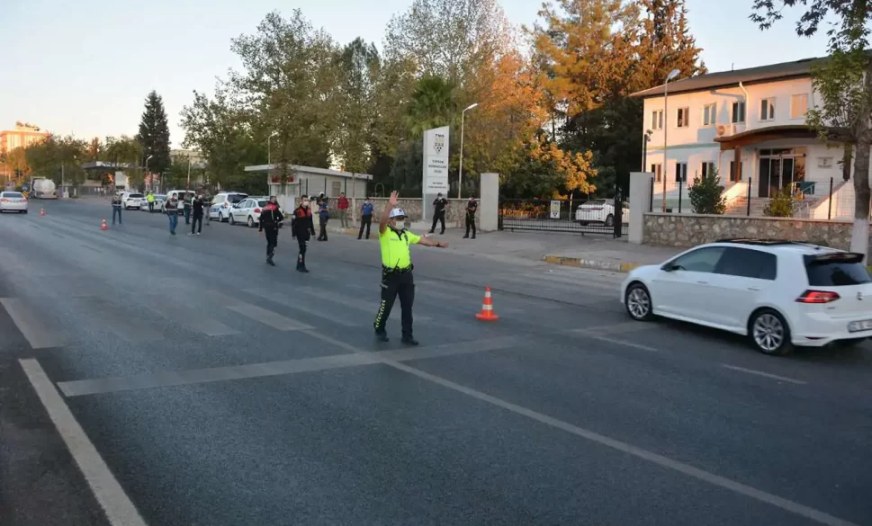 huzur ve güven uygulaması yapıldı