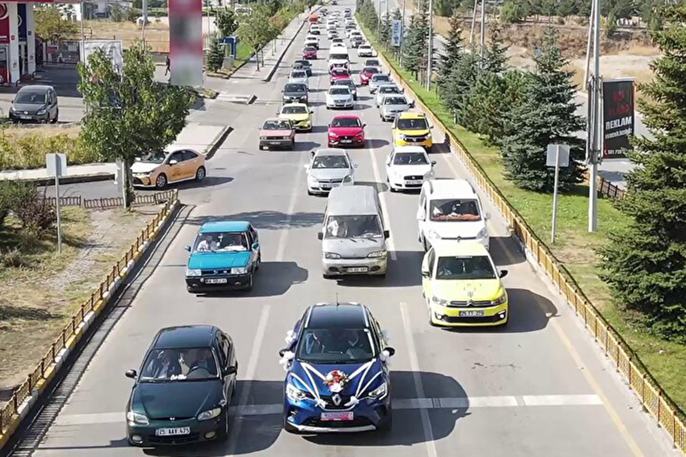 Erzurum’da dronlarla yapılan denetimlerde