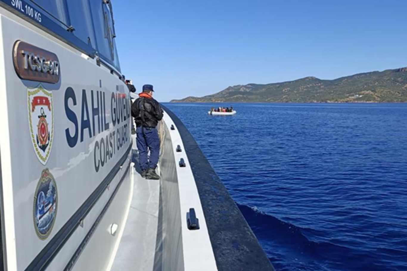 Muğla’nın Bodrum ilçesi açıklarında