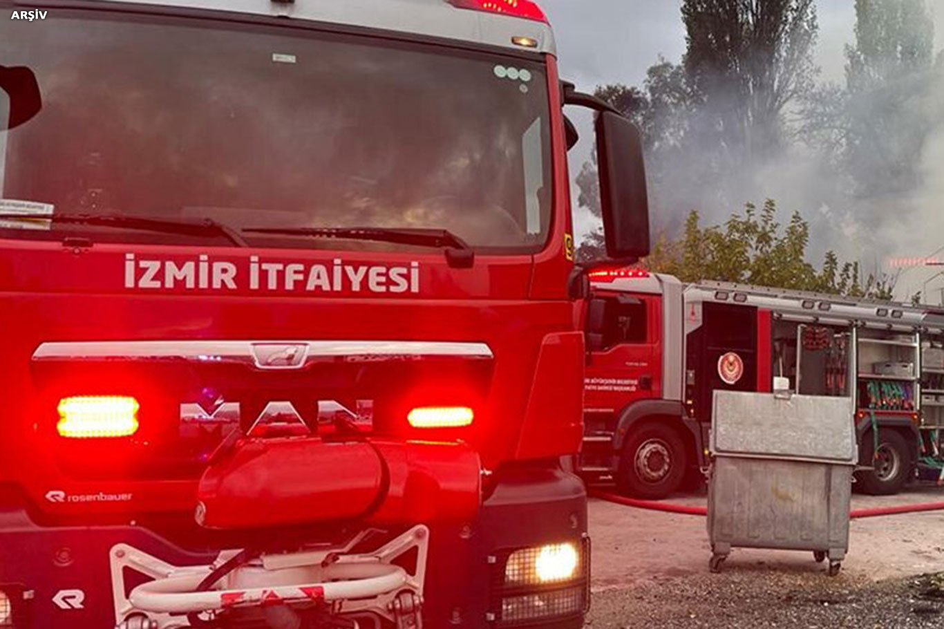 İzmir’in Buca ilçesinde çıkan