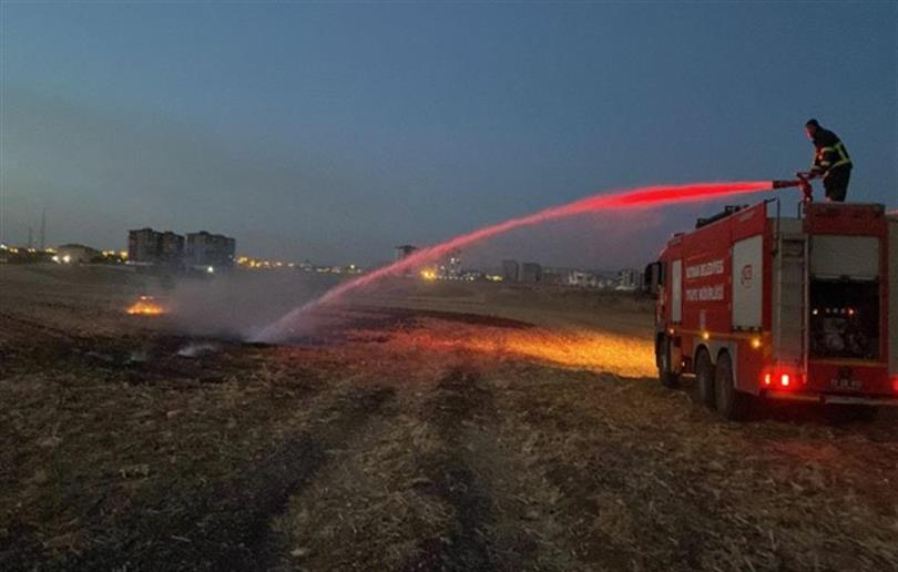 anız yakan 15 kişiye para cezası