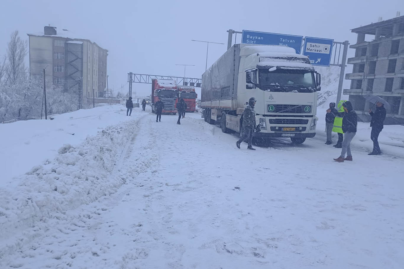 Bitlis’te etkili olan yoğun