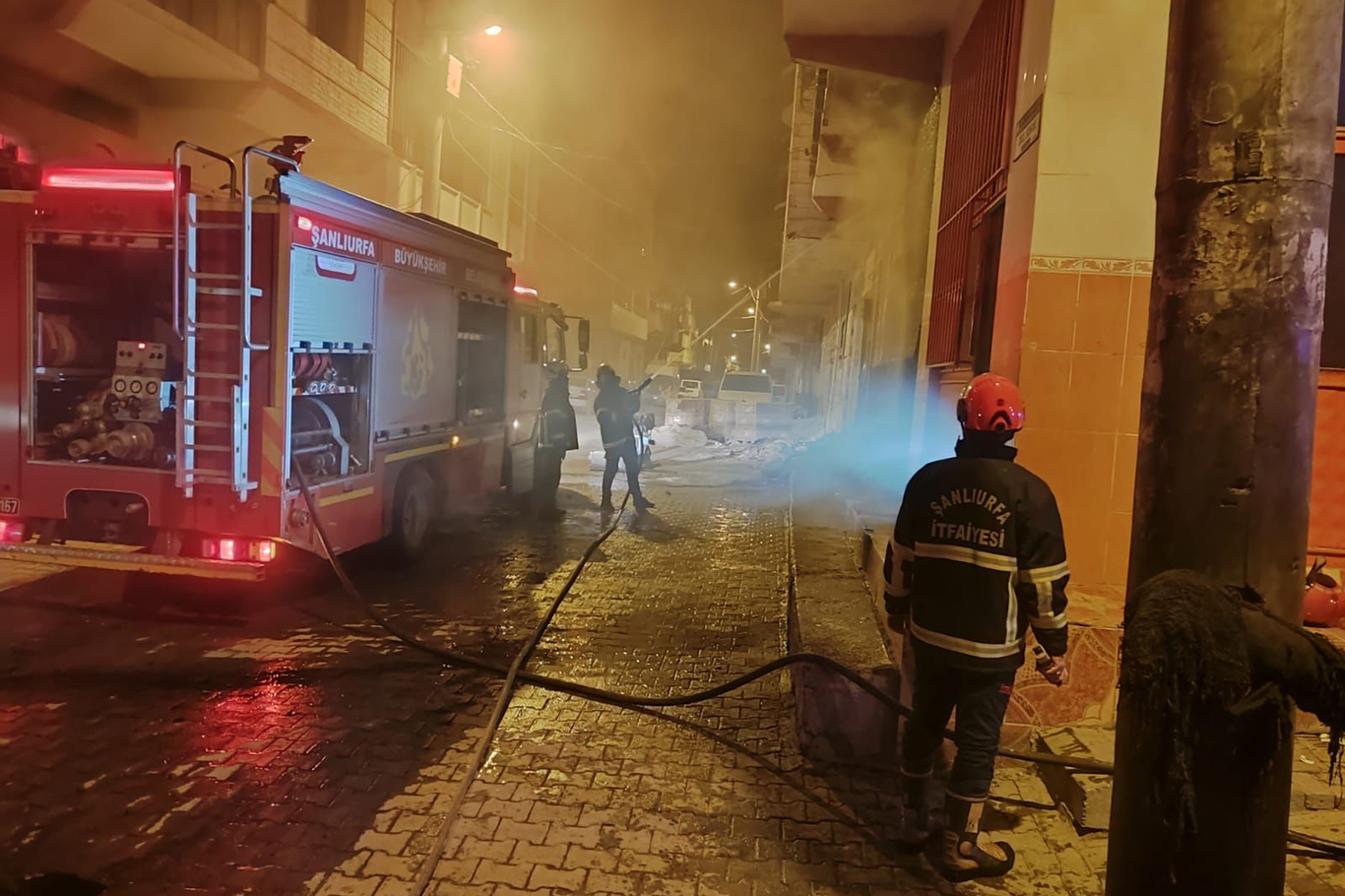 Şanlıurfa Eyyübiye ilçesinde fırında