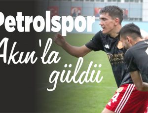 petrolspor akın’la güldü