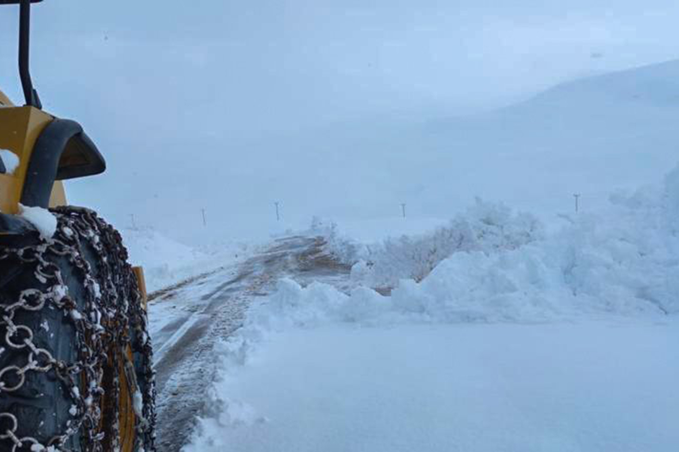 Tunceli’de yüksek kesimdeki ilçelerde