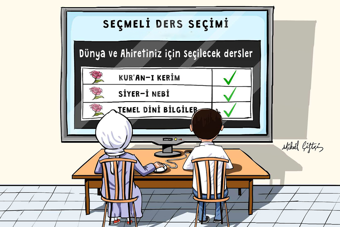 ​Seçmeli derslerin tercih sürecinde