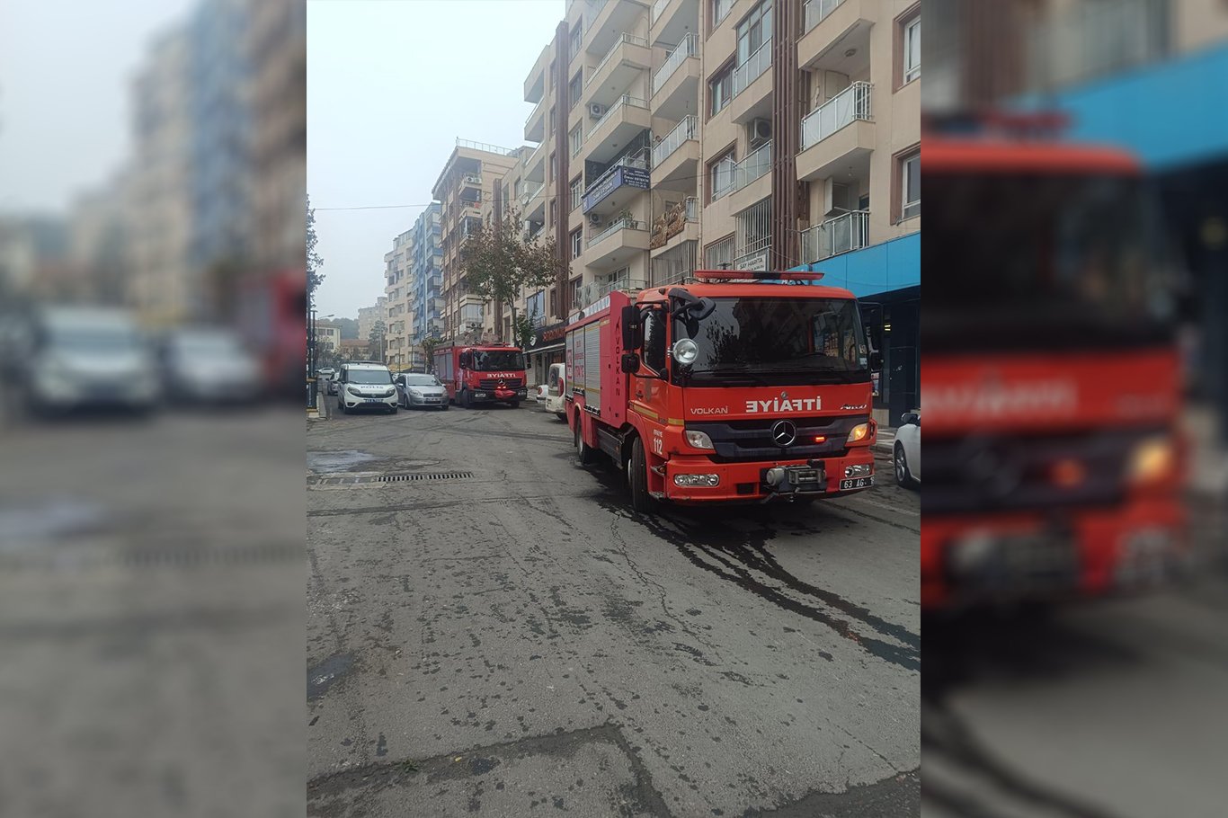 Şanlıurfa’da çıkan mesken yangını