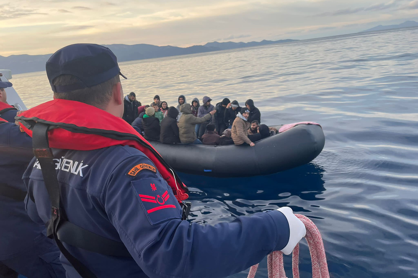 Muğla’nın Bodrum ilçesi açıklarında