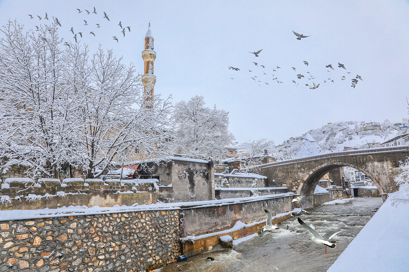 Kentte etkili olan yoğun