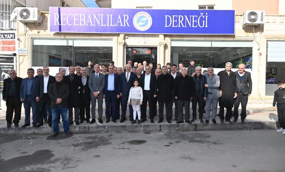 recebanlılar derneğine ziyaret