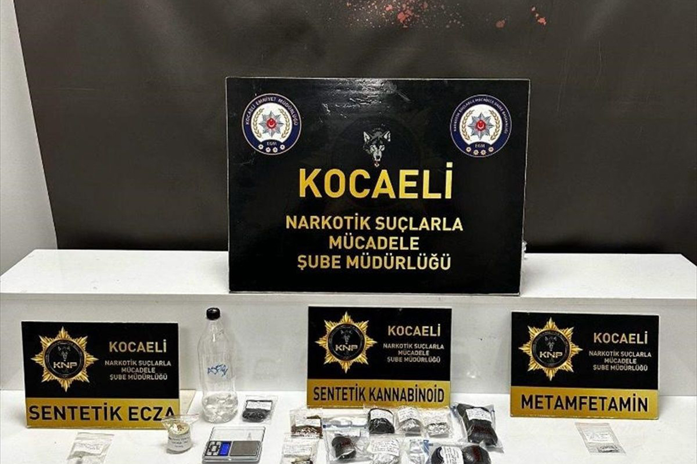 Kocaeli’de kapılan uyuşturucu operasyonunda