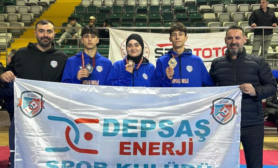 taekwondo şampi̇yonasinda depsaş enerji̇ rüzgari esti̇