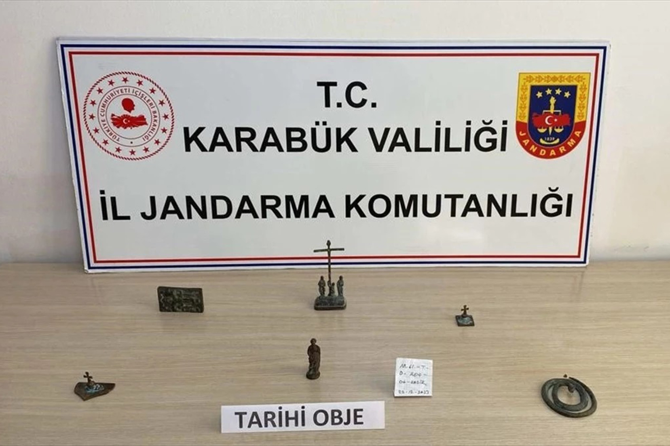 Karabük’te yapılan tarihi eser