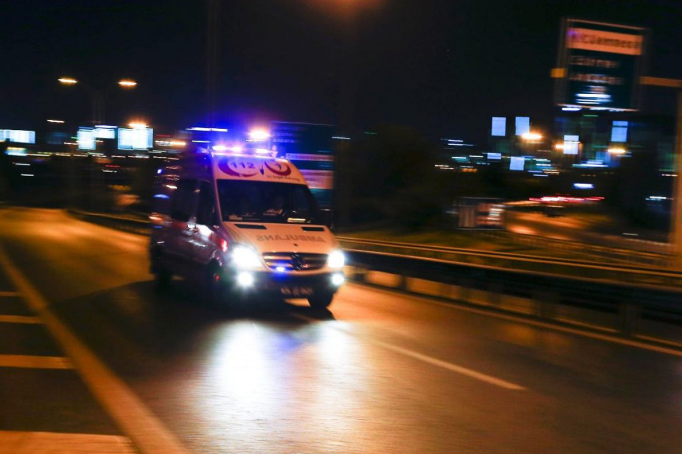 Mardin’de iki otomobilin çarpıştığı