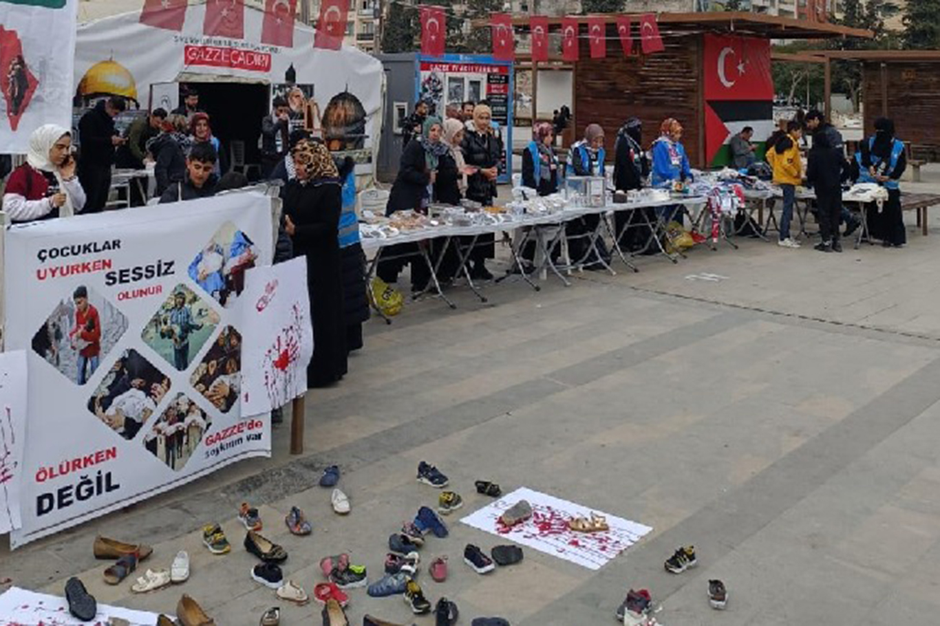 Şanlıurfa’da Filistinli mazlumlar yararına