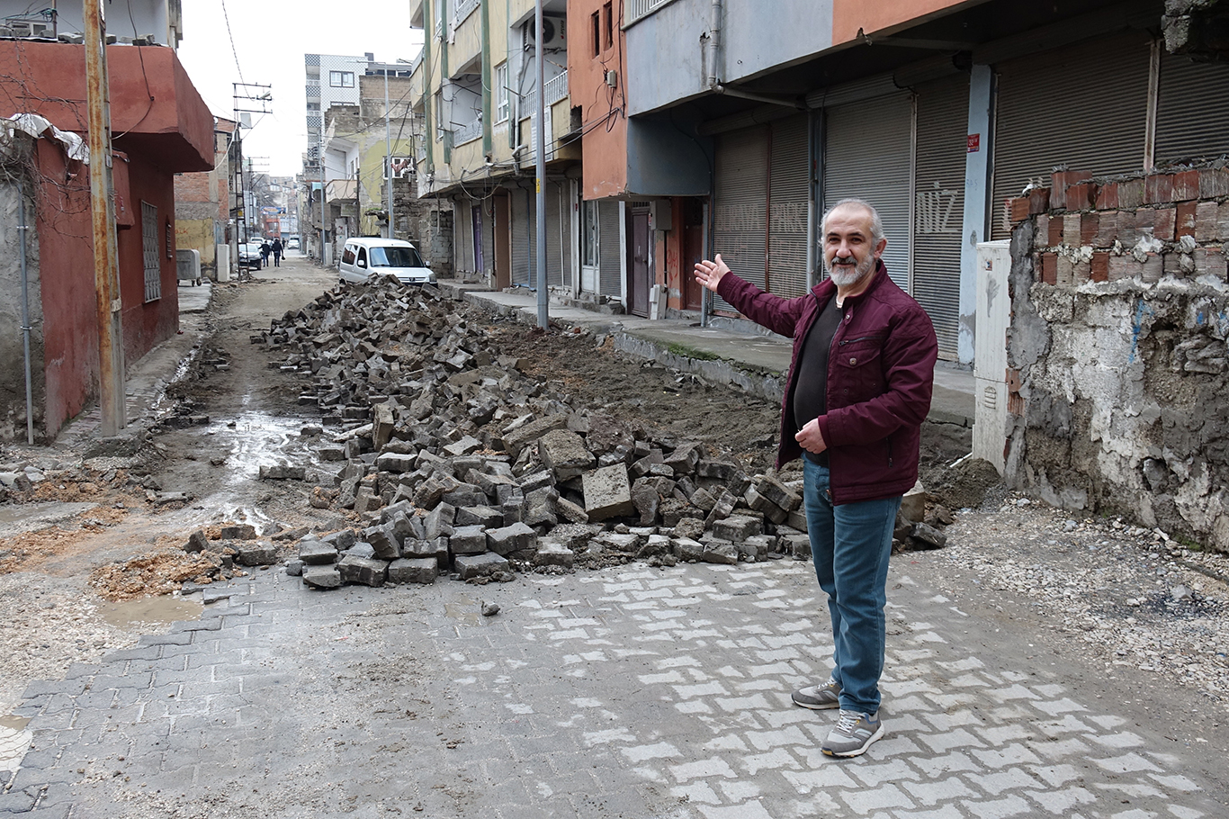 Batman’da aylardır altyapı sorunuyla