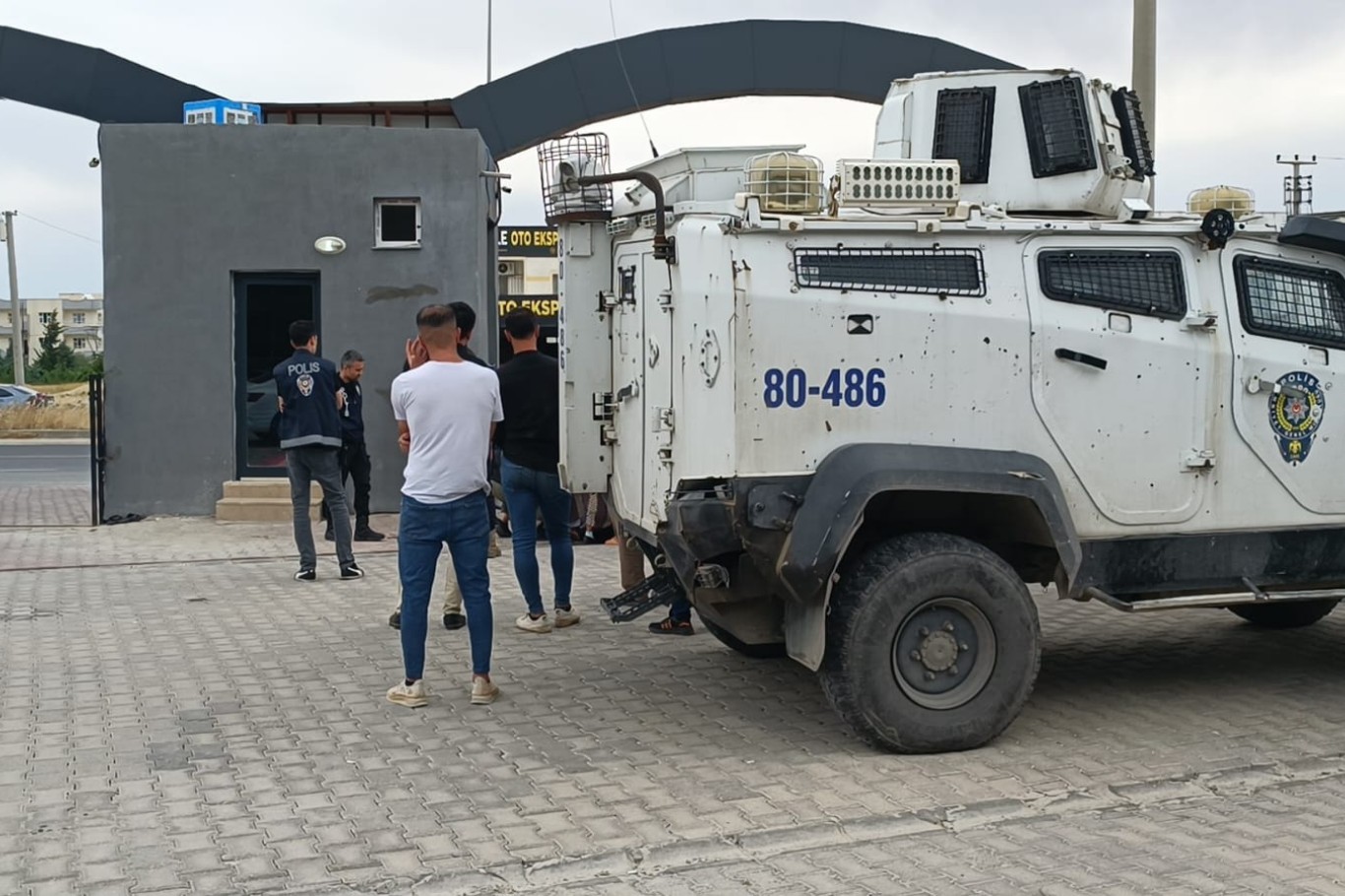 Mardin’in Nusaybin ilçesinde oto