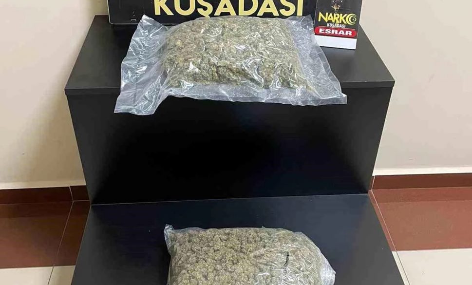 2 kilogram 75 gram uyuşturucu ele geçirildi