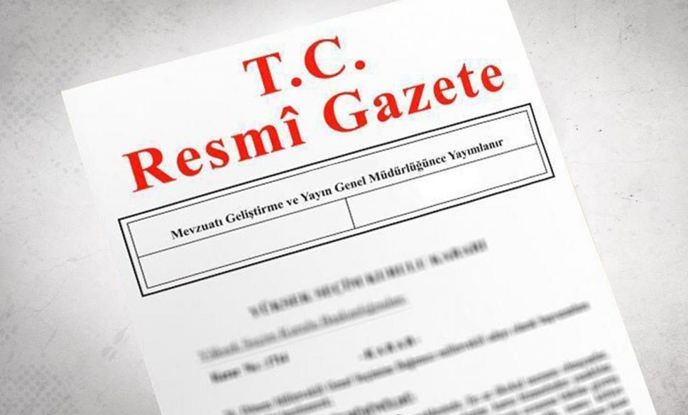 milletlerarası sözleşme resmi gazete’de yayımlandı