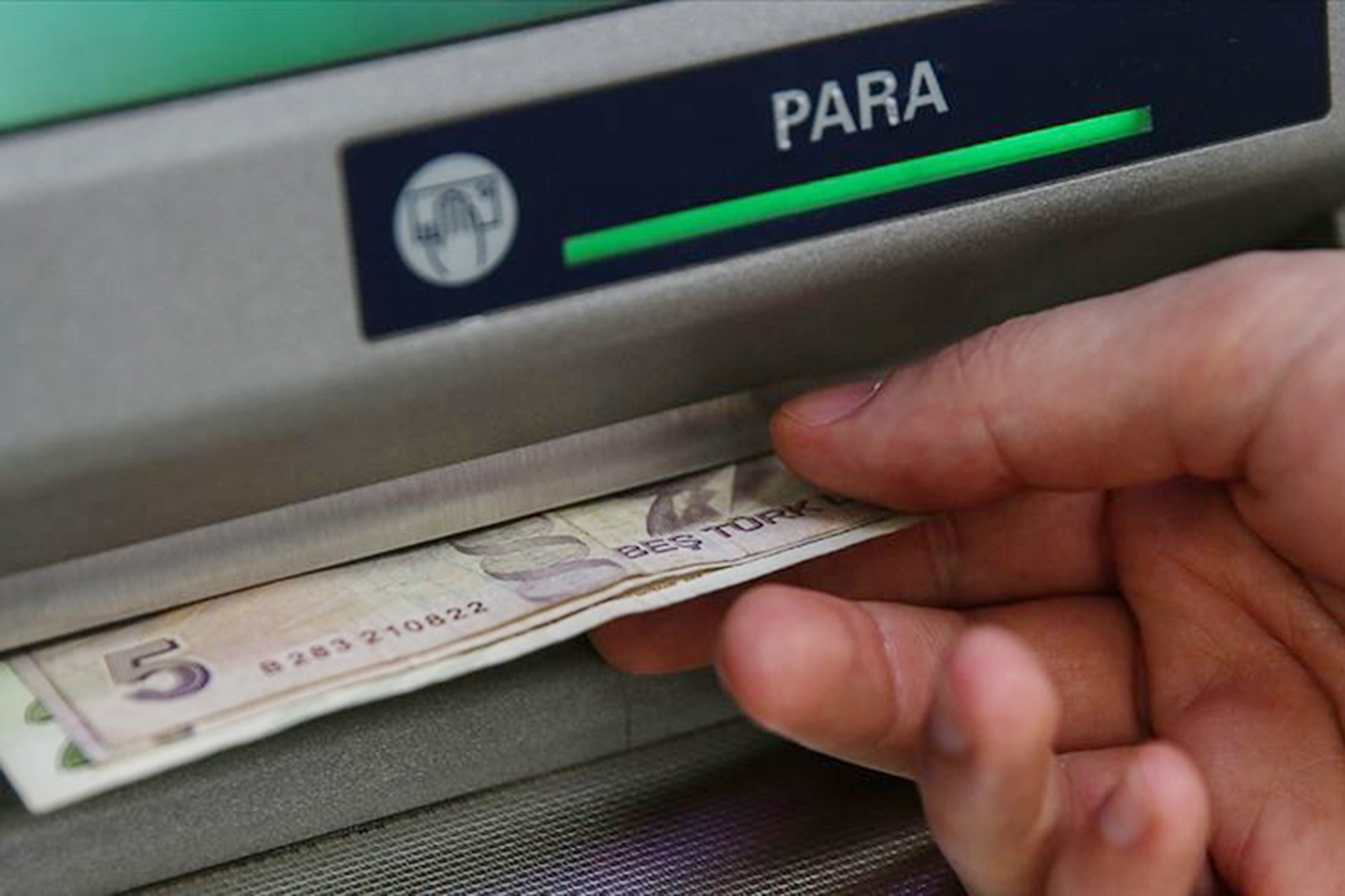 Bankalar, ATM’lerden yapılan nakit