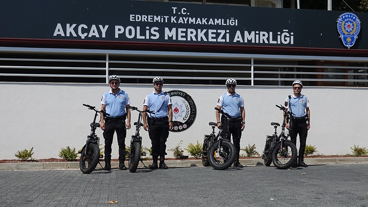 Balıkesir’in Edremit ilçesinde, Emniyet