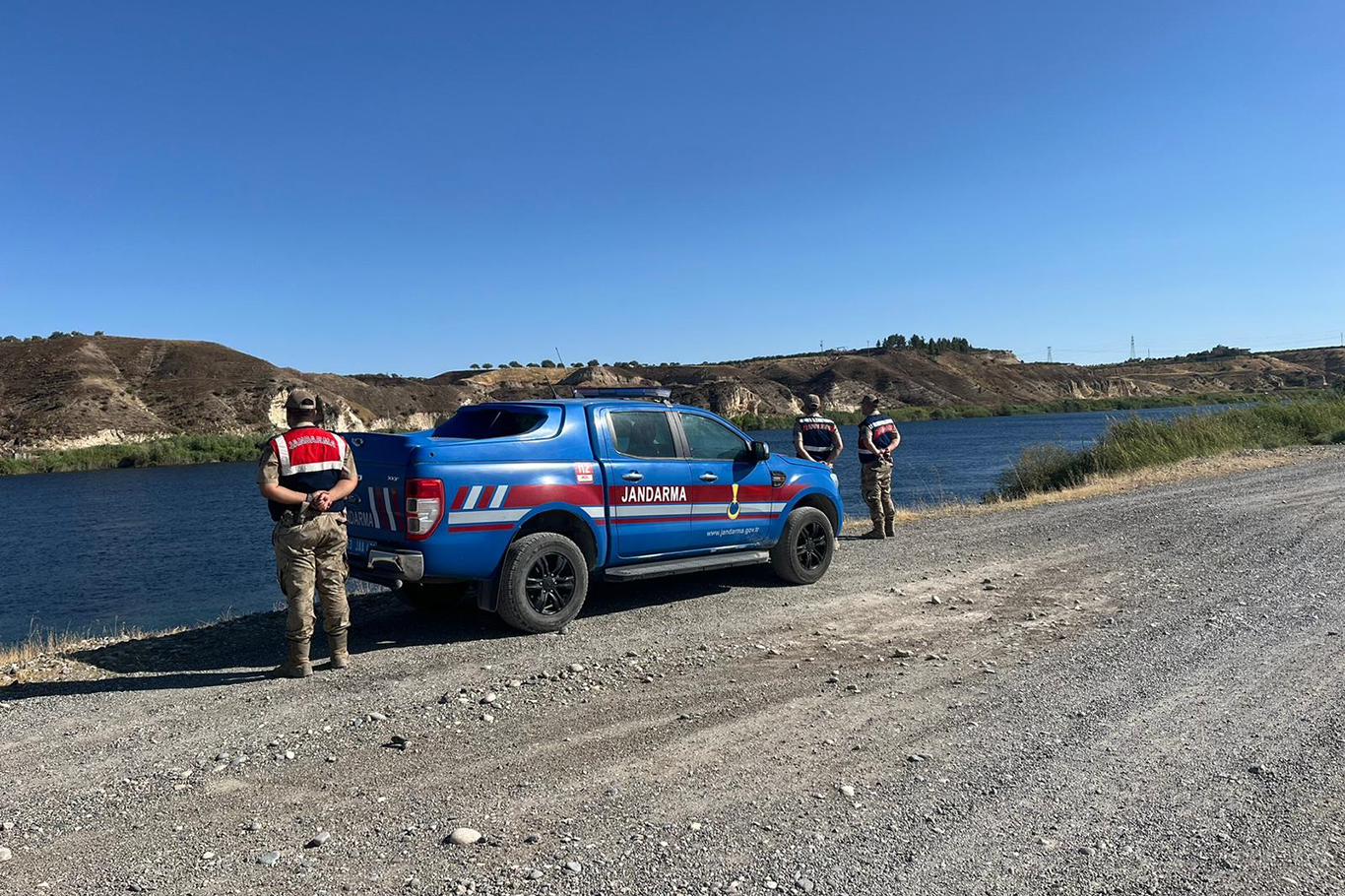 Şanlıurfa’da, Tehlikeli Sularda Yüzme