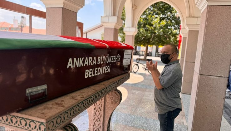 tedavi için ankara’ya getirilen ve filistinli, son yolculuğuna uğurlandı