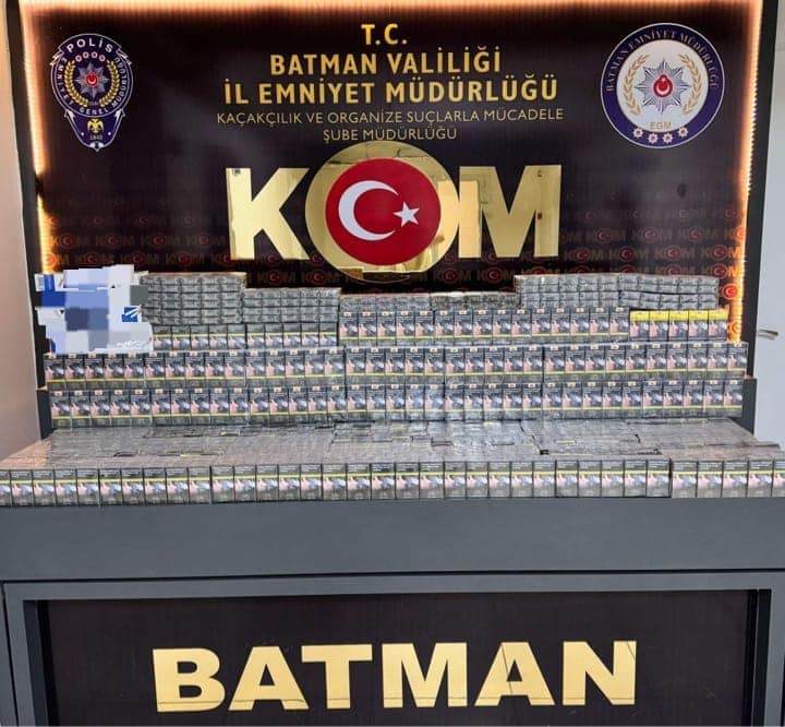 Batman’da polisin durdurduğu bir