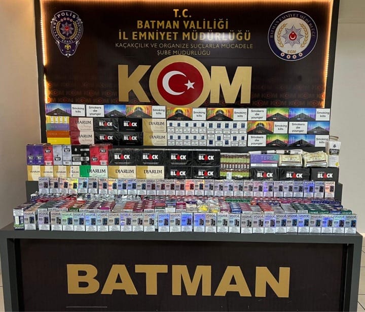 Batman Emniyet Müdürlüğü ekipleri