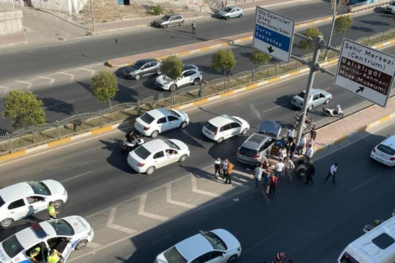 Şanlıurfa’nın Haliliye ilçesinde kontrolden