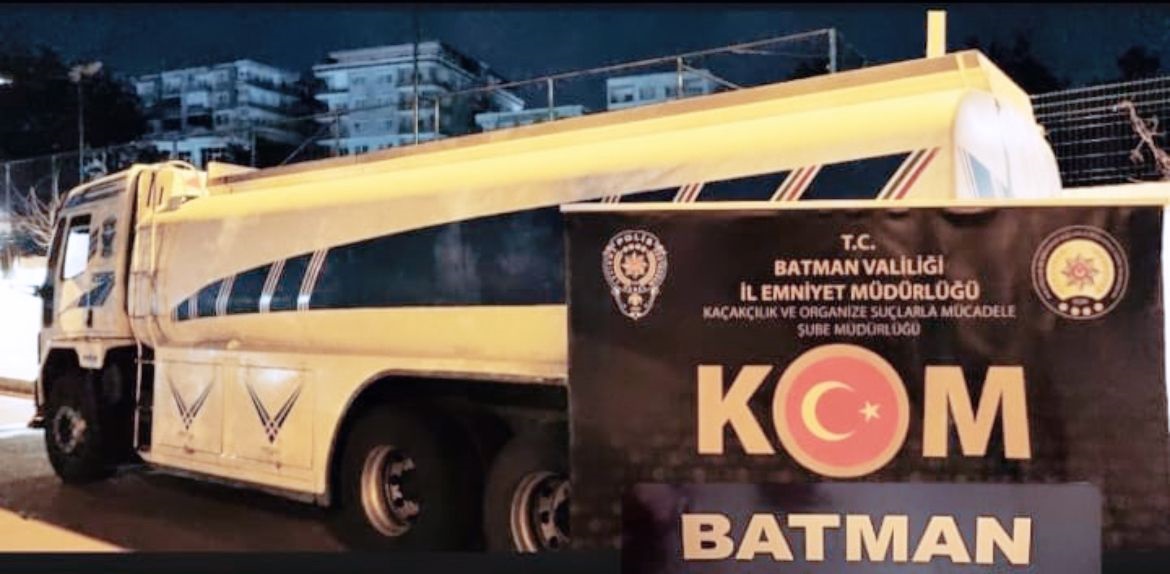 Batman’da durdurulan bir su