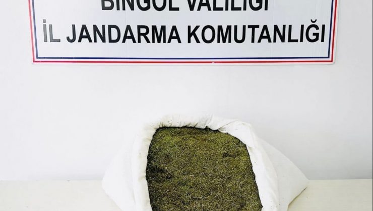 17 kilogram esrar ele geçirildi