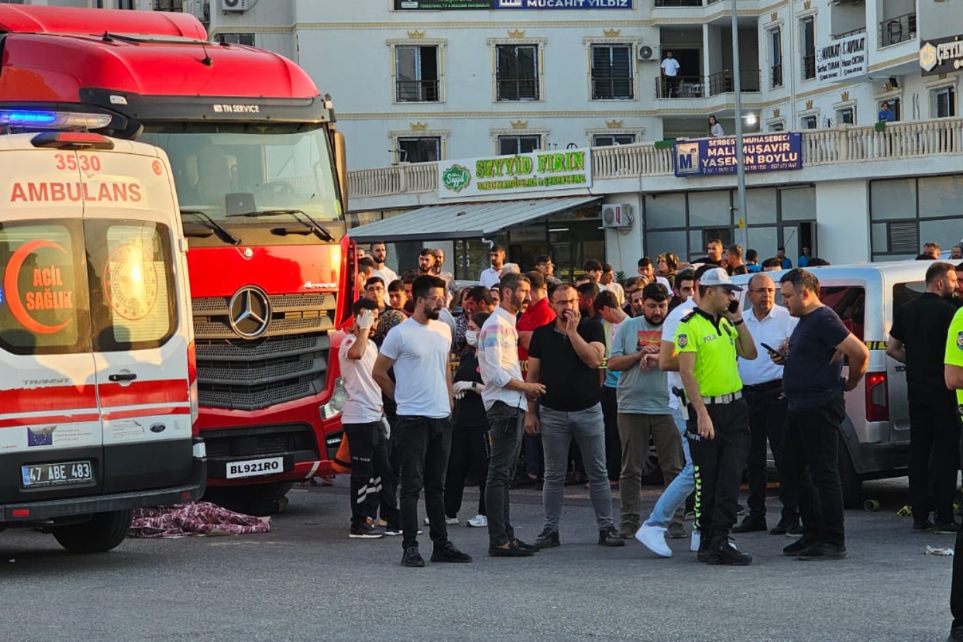 Mardin’in Nusaybin ilçe merkezinde,