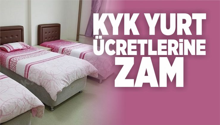 kyk yurt ücretleri̇ne zam