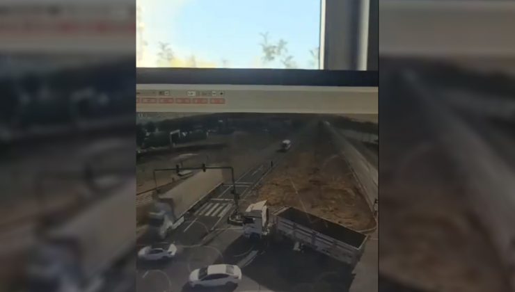 ölümlü trafik kazasının görüntüleri ortaya çıktı