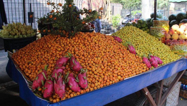 kışın habercisi alıç tezgâhlardaki yerini aldı