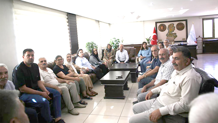 dem parti i̇gm grubundan belediye’ye ziyaret