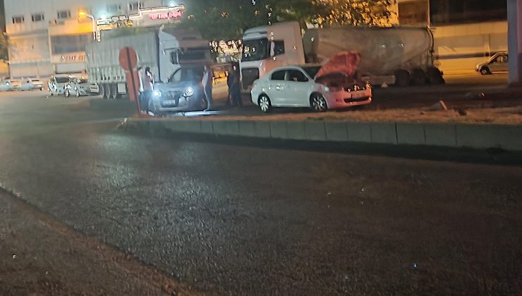 diyarbakır’da maddi hasarlı trafik kazası