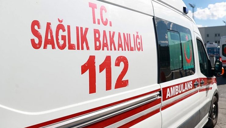 i̇şçi servisi minibüsü devrildi: 13 yaralı