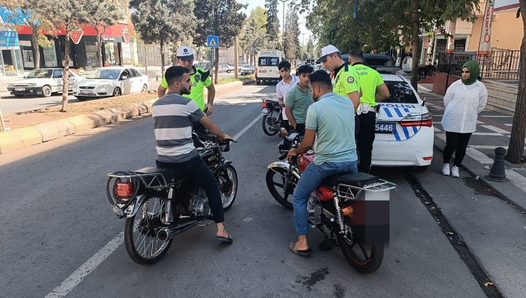 motosikletlere yönelik şok uygulama