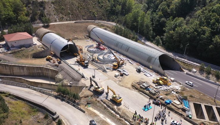 bolu dağı tüneli’ndeki çalışmalar 10 gün erken bitecek