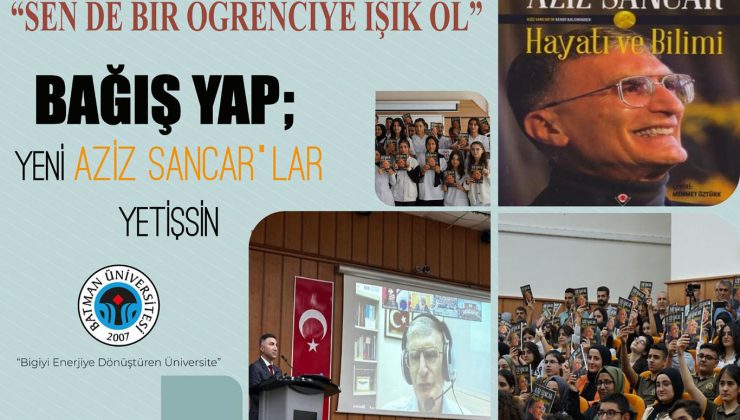 üniversiteden “sen de bir öğrenciye ışık ol” çağrısı