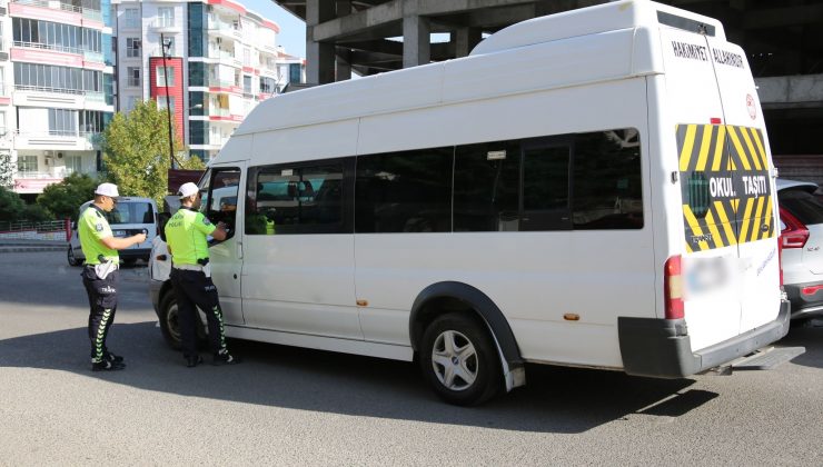 öğrenci servislerine sıkı denetim