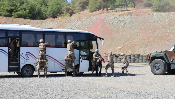 polis özel harekat’tan gerçeği aratmayan tatbikat