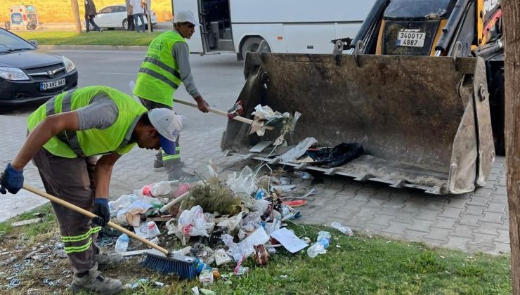 kapsamlı temizlik devam ediyor