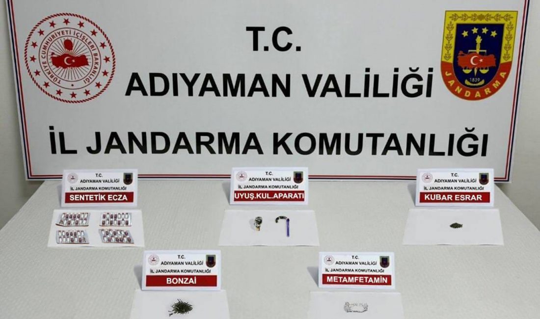 Adıyaman'da uyuşturucu satıcı ve