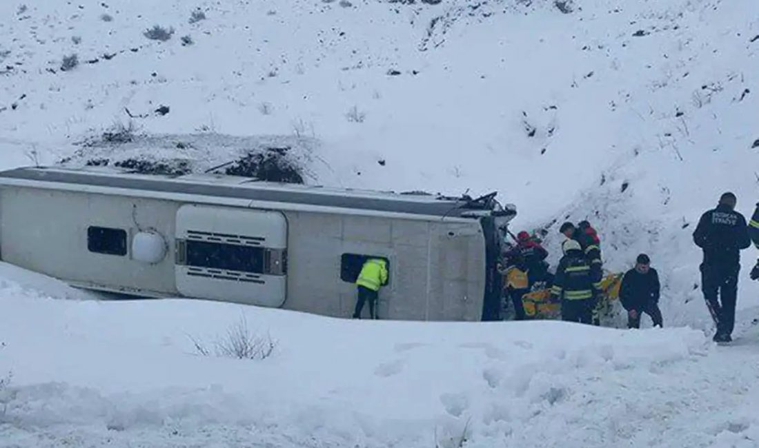 Erzincan'da cumartesi günü devrilen