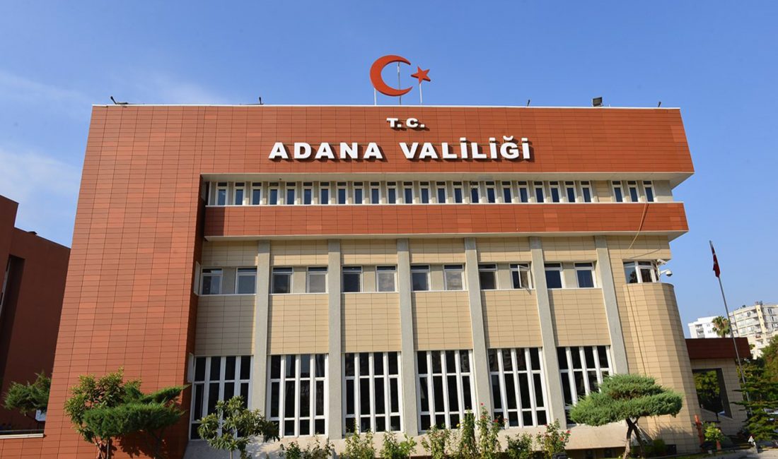 Adana Valiliği, emniyetin deposundan