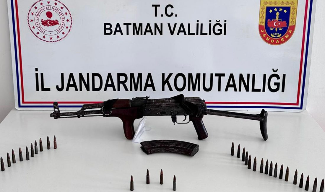 Batman'da yapılan operasyon sonucu